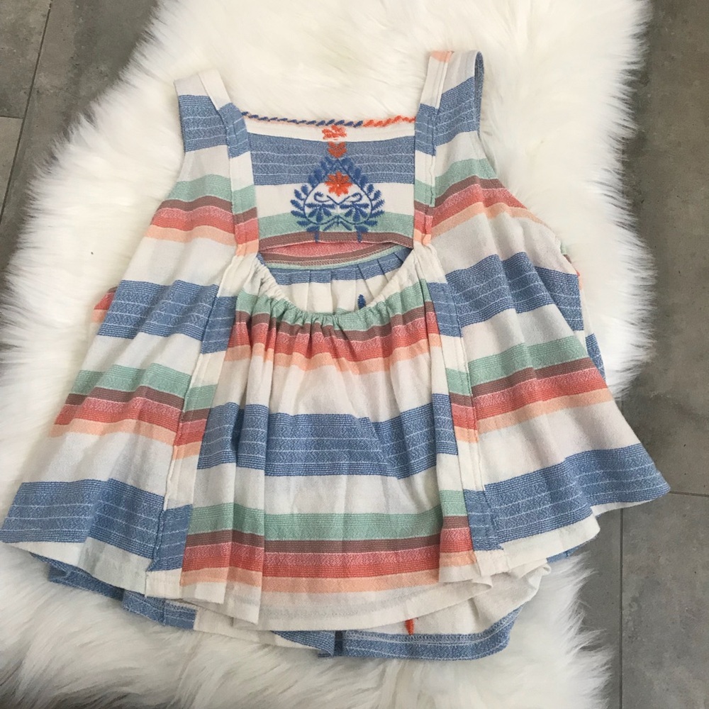 SOLD NWT free people vintage striped cotton top! - Picture 7 of 7